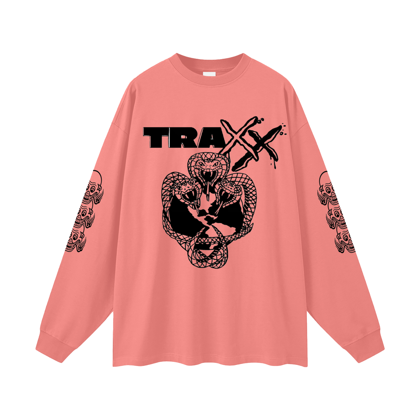 Snake Logo Oversized Unisex Long Sleeve T-Shirt
