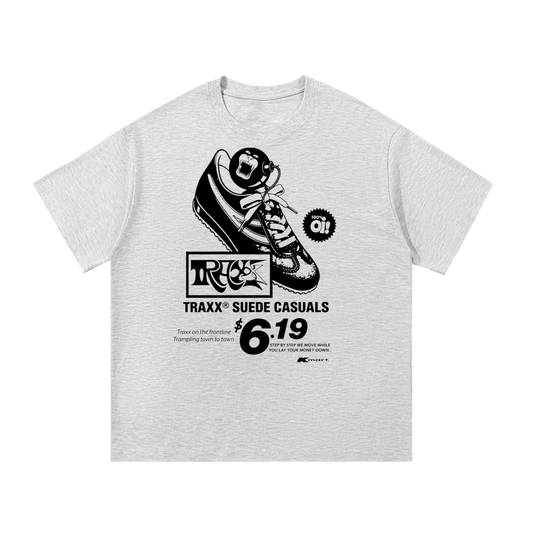 Traxx Suede Casuals ss Tee
