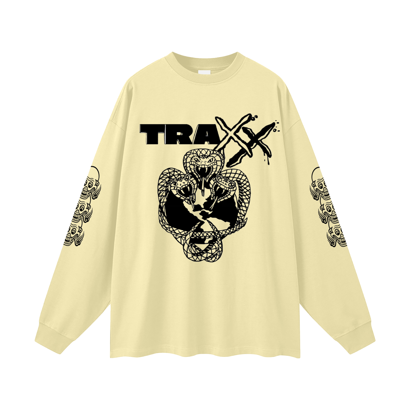 Snake Logo Oversized Unisex Long Sleeve T-Shirt