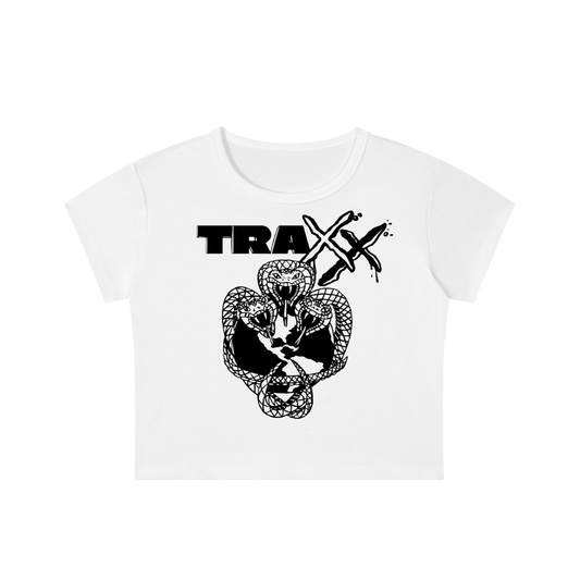 Snake Logo Crop Top (women's fit)