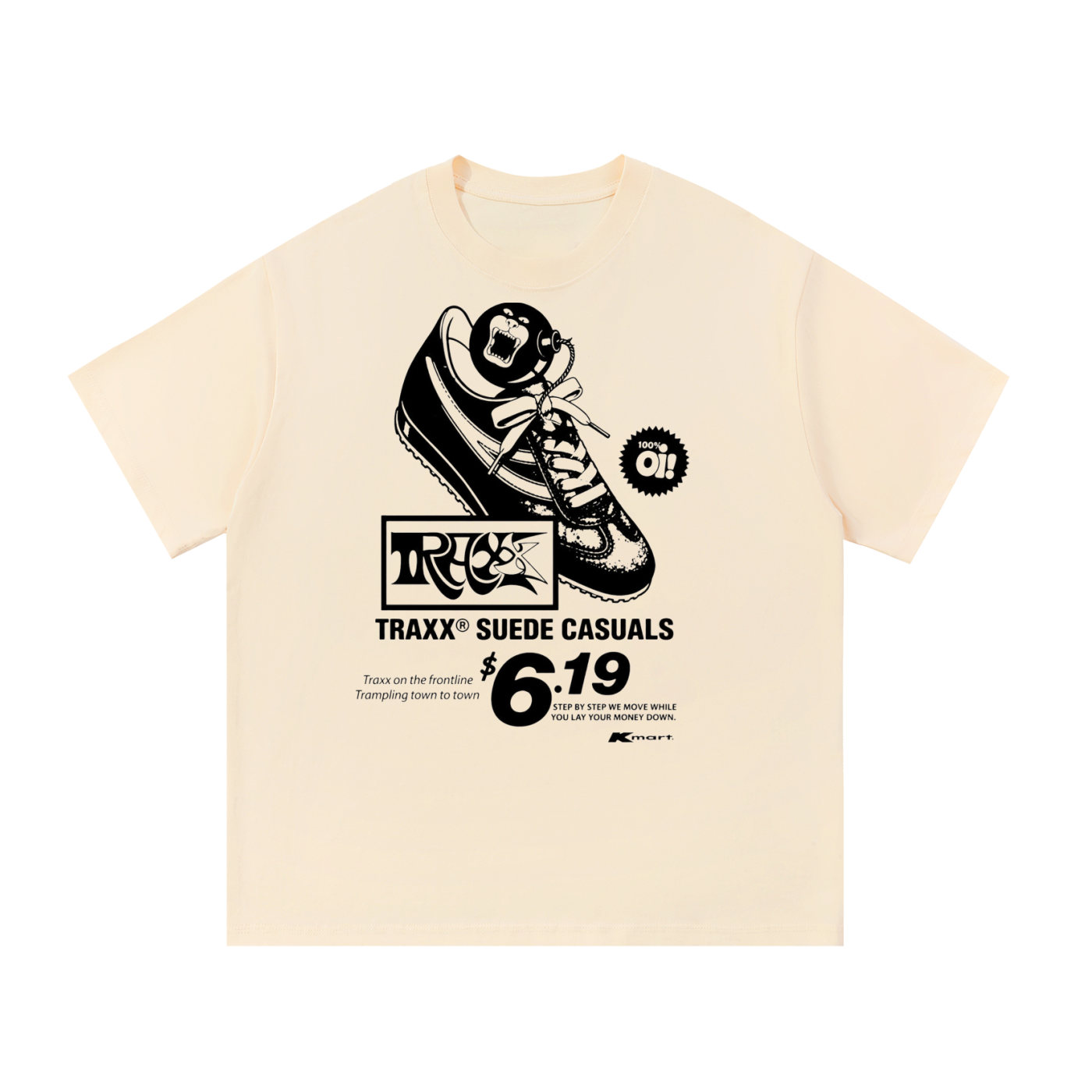 Traxx Suede Casuals ss Tee