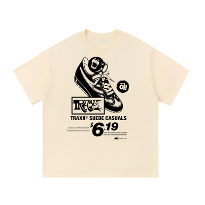 Traxx Suede Casuals ss Tee