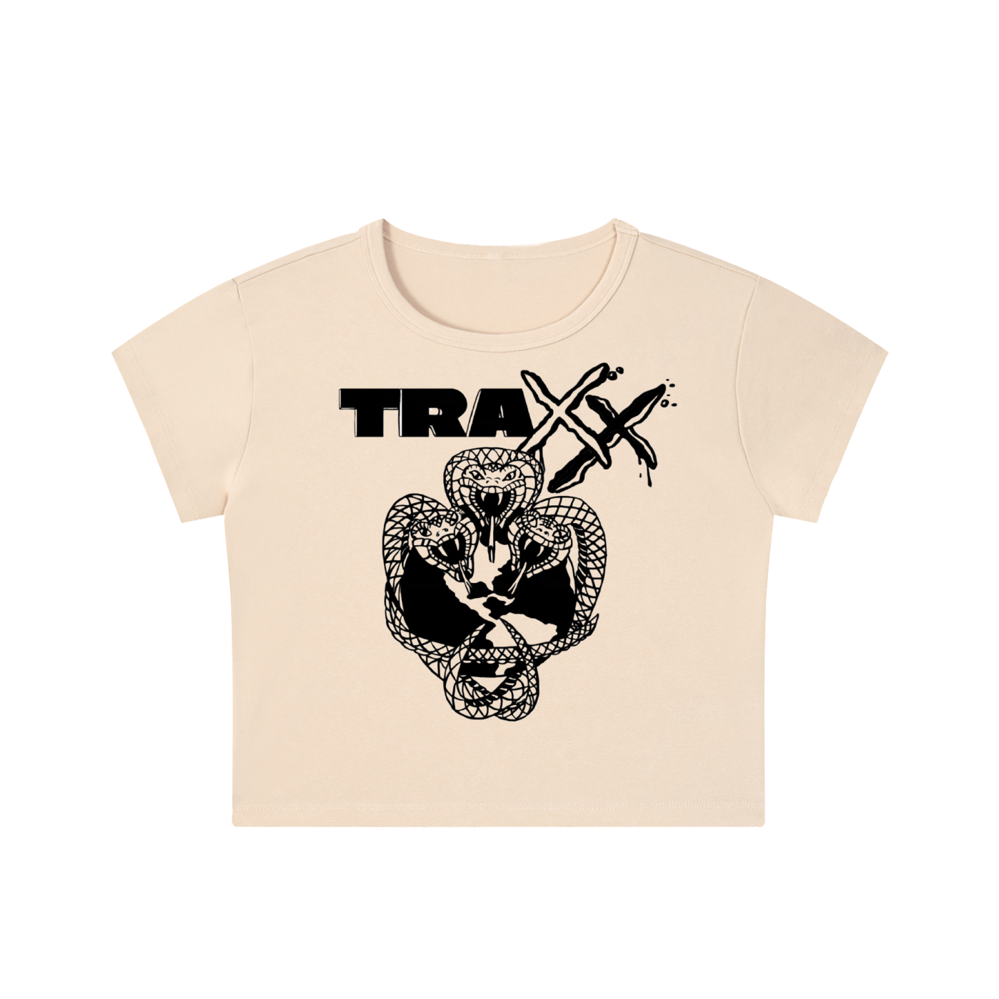 Snake Logo Crop Top (women's fit)
