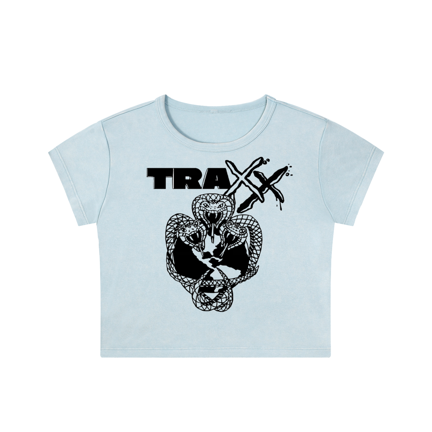 Snake Logo Crop Top (women's fit)