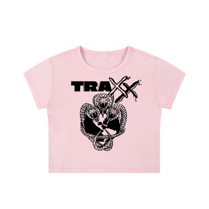 Snake Logo Crop Top (women's fit)