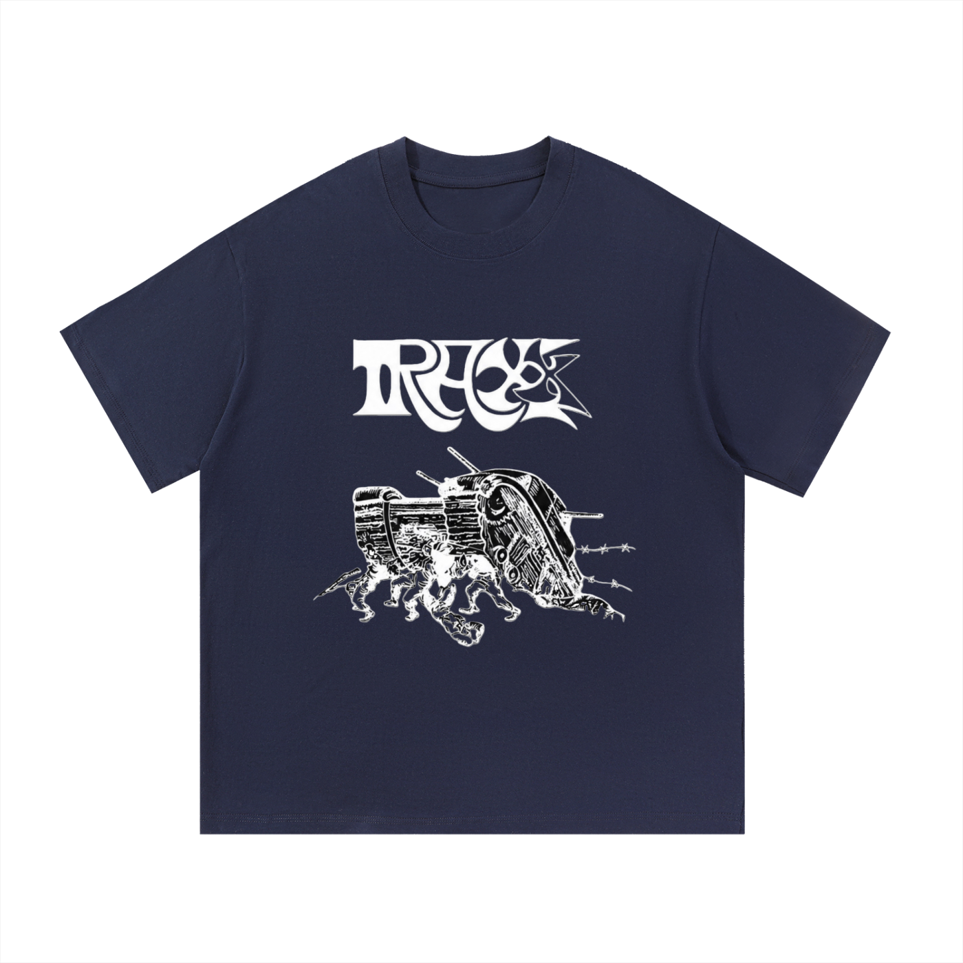 Tank Logo Tee-Dark